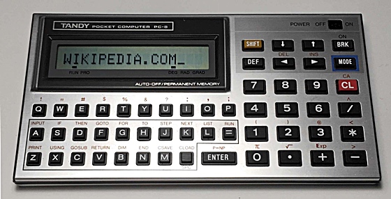 Tandy Pocket Computer