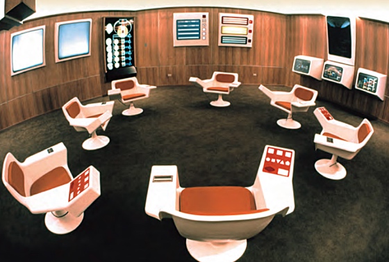 The Cybersyn ops room