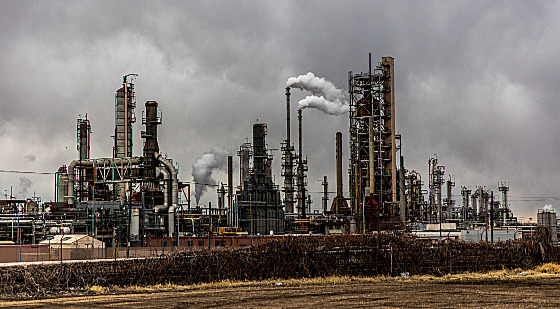 Oil refinery